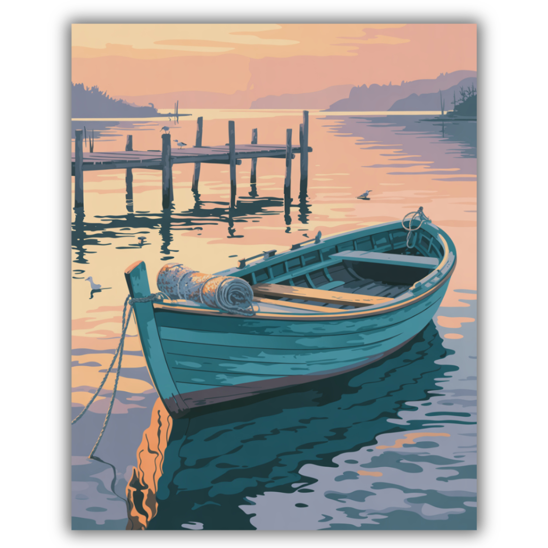 Morning Dock Vessel