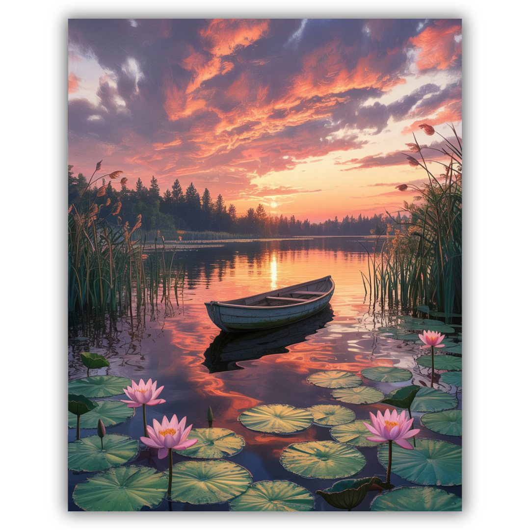 Sunset Lilies