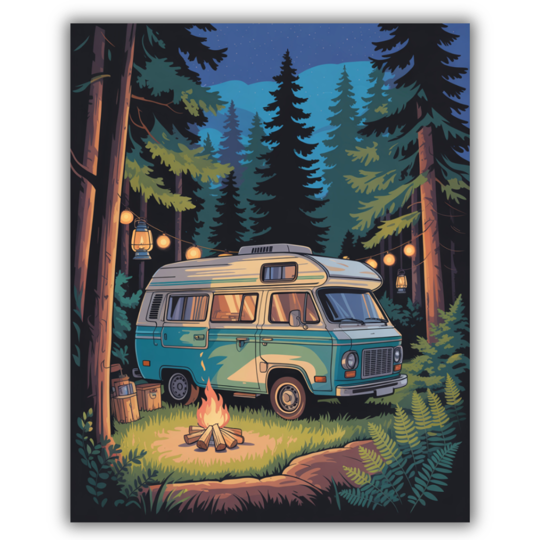 Forest Camp Camper