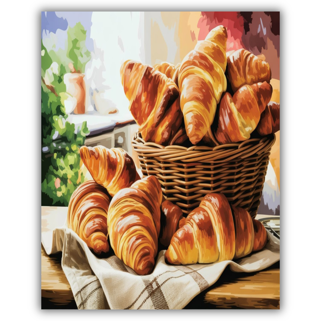 Golden Butter Croissants