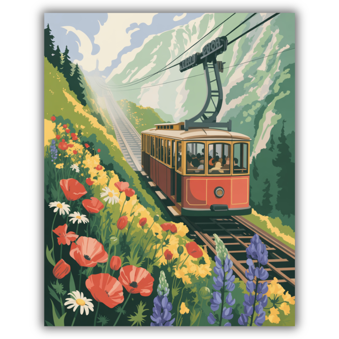 Wildflower Mist Tram