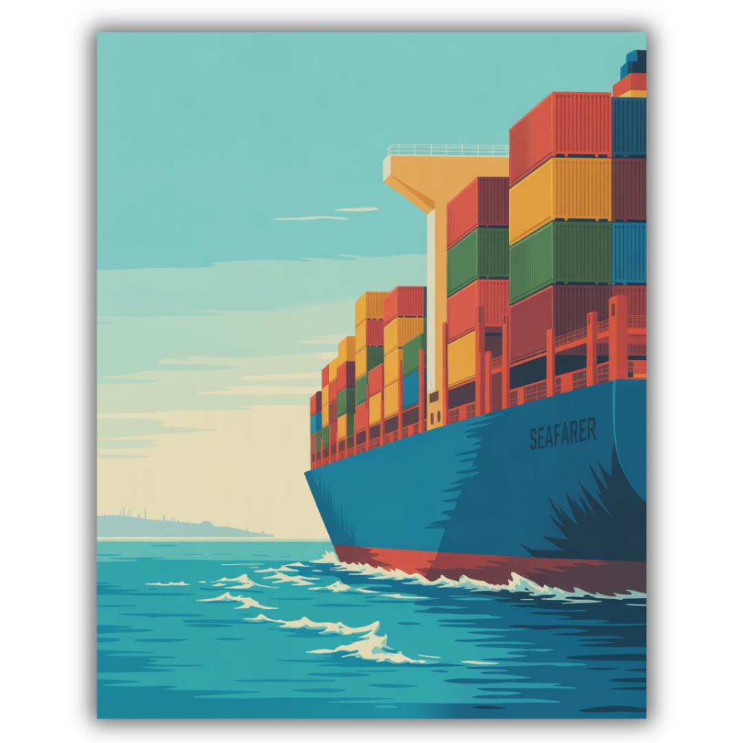 Coastal Cargo Vessel