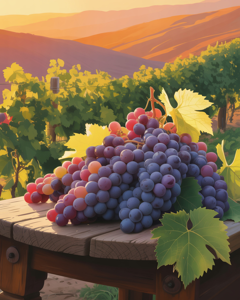 Sunset Grapes