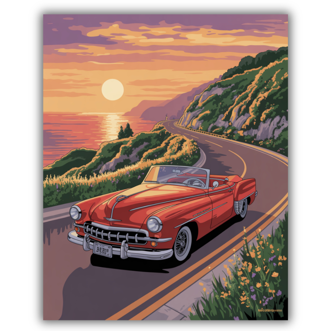 Sunset Coastal Cruiser