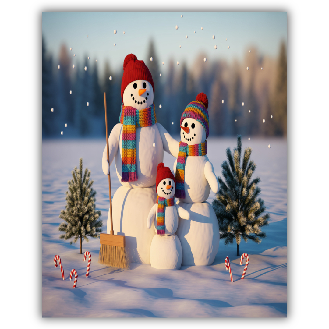Snowman Family Fun