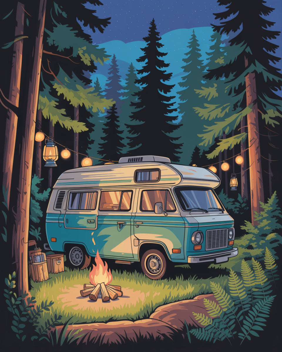 Forest Camp Camper