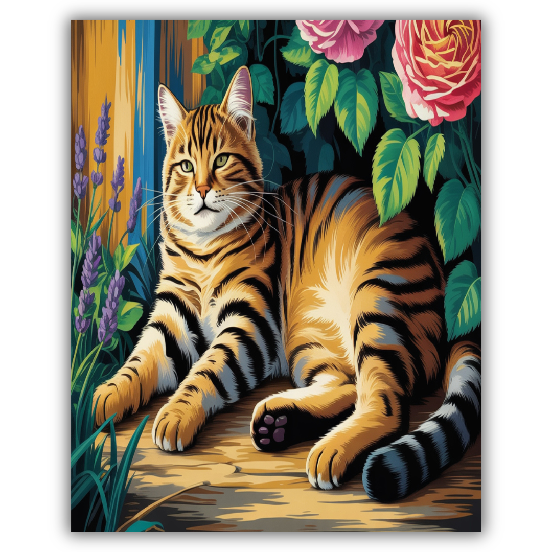 Garden Tiger Cat