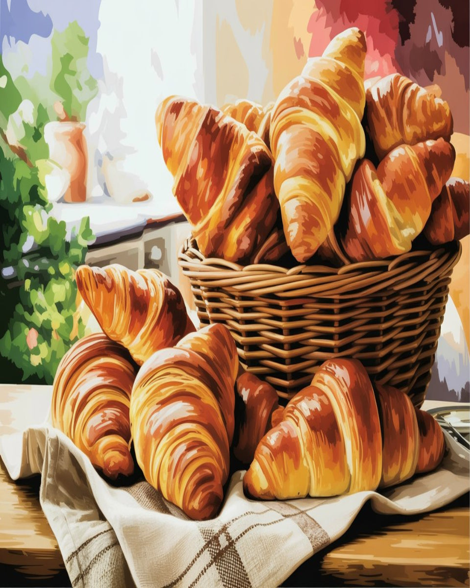 Golden Butter Croissants