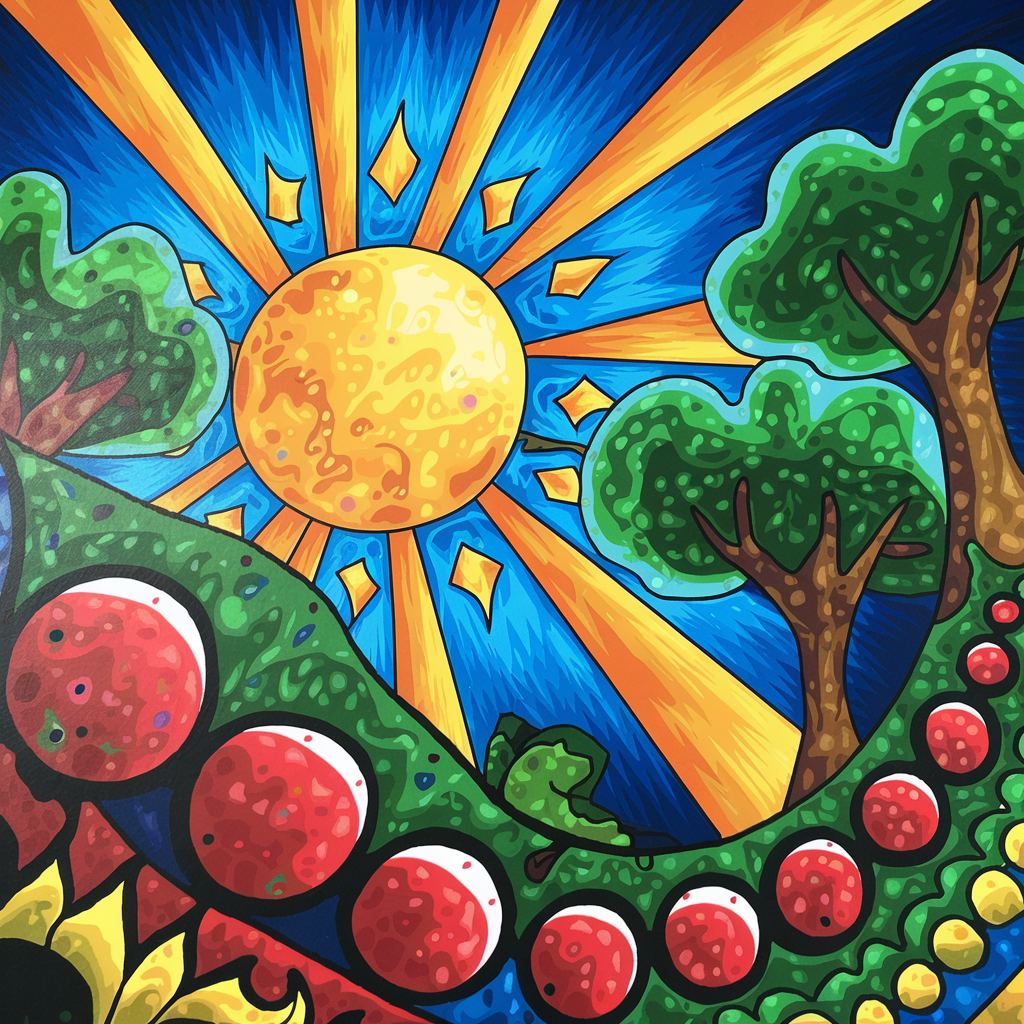 Golden Rays & Garden Days