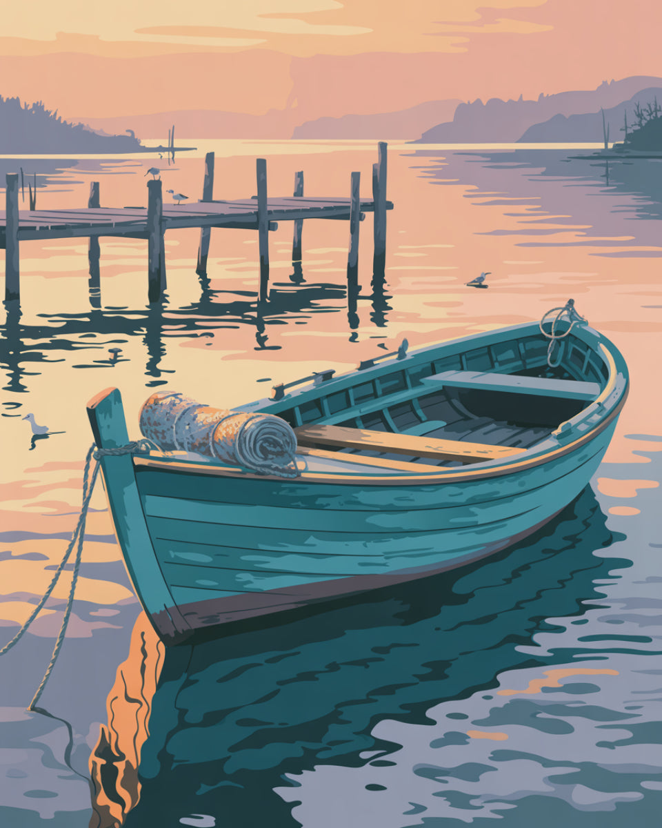 Morning Dock Vessel
