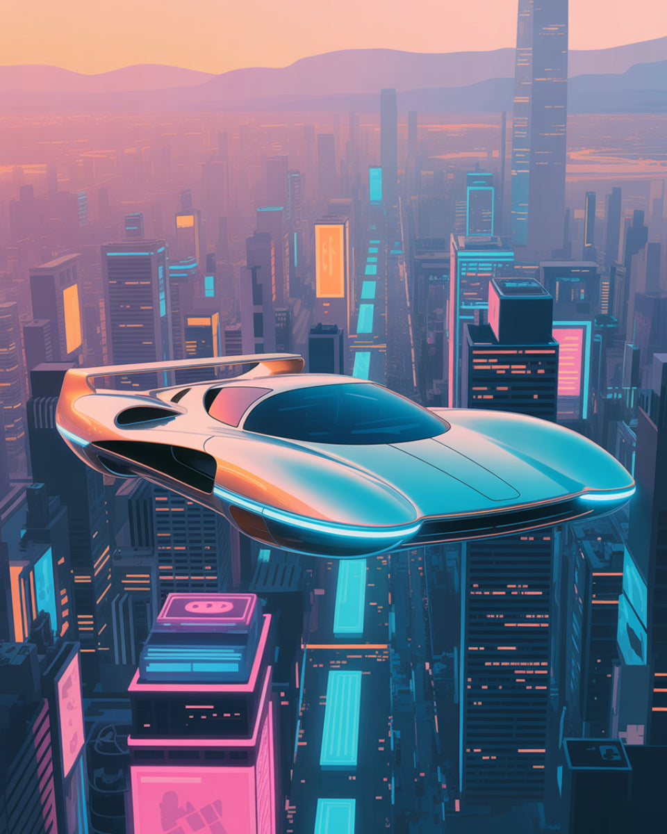 Neon Hover Cruiser