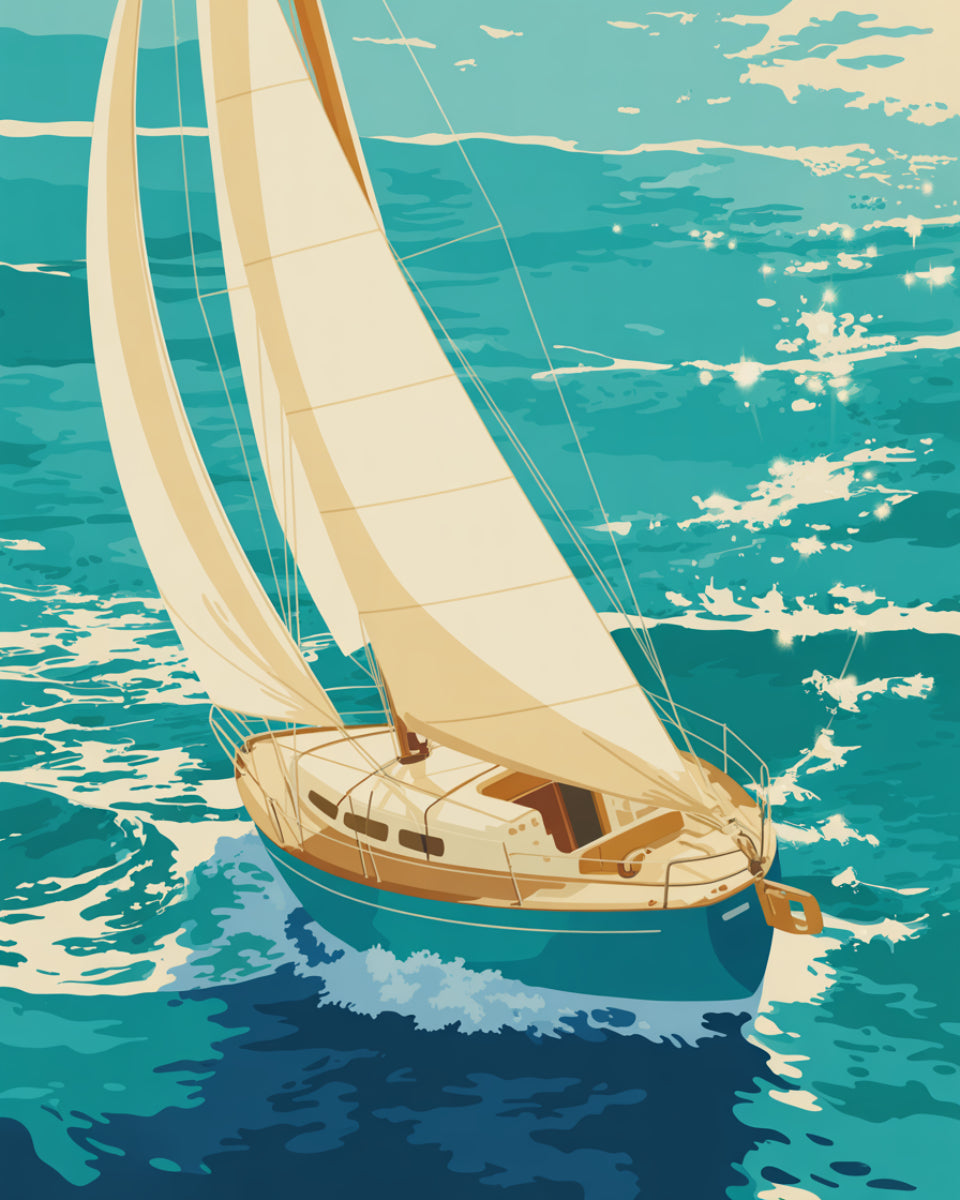 Ocean Glide Sailboat