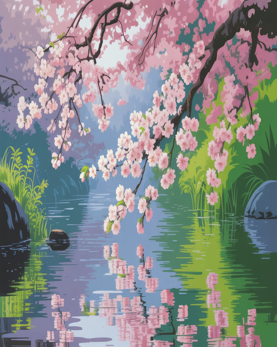 Serene Sakura View