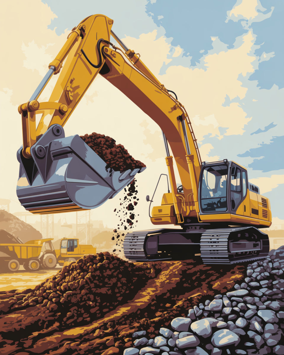 Site Dig Excavator