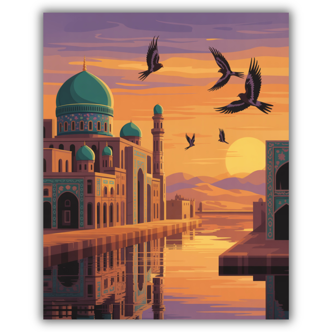 Sunset Mosque