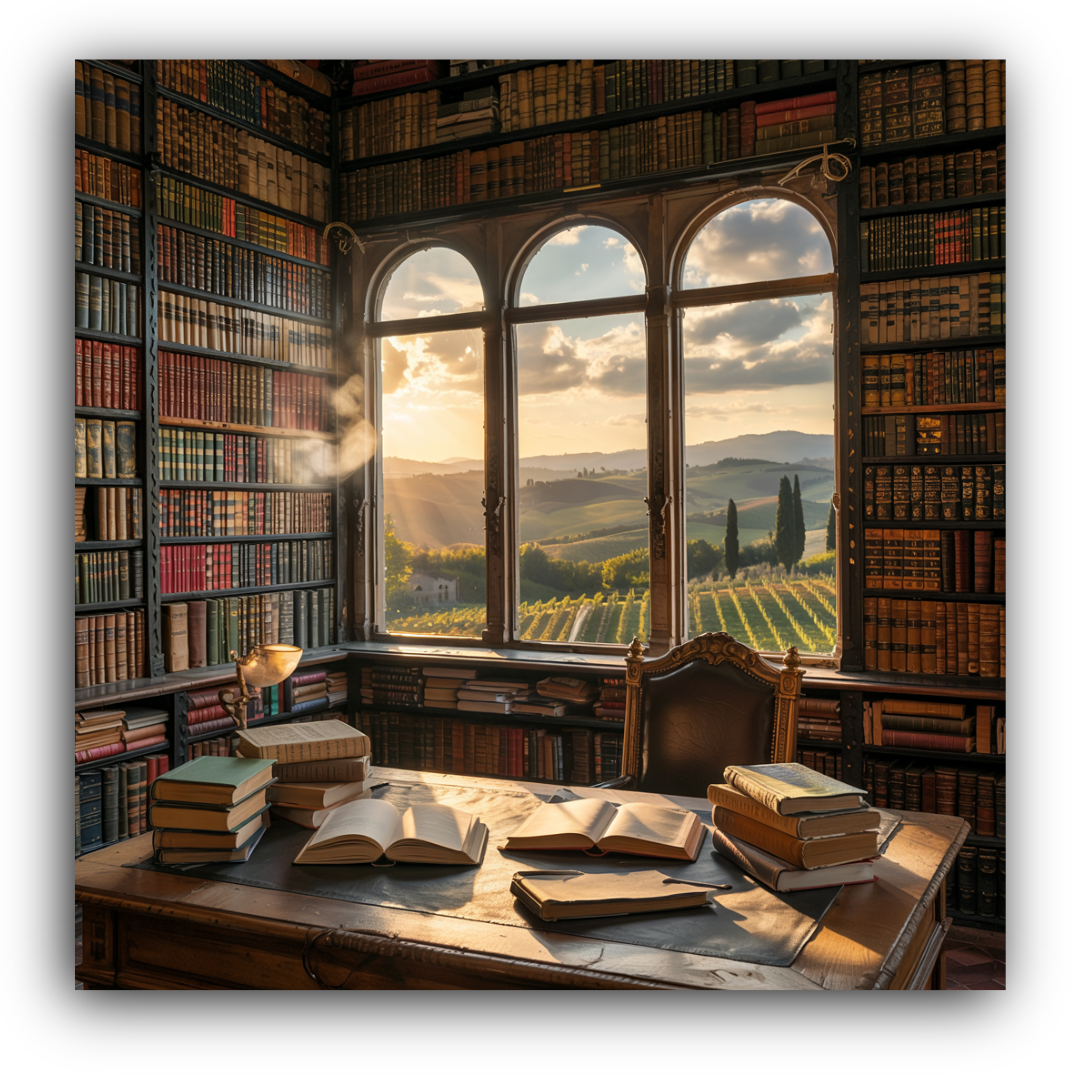 Study in Tuscany