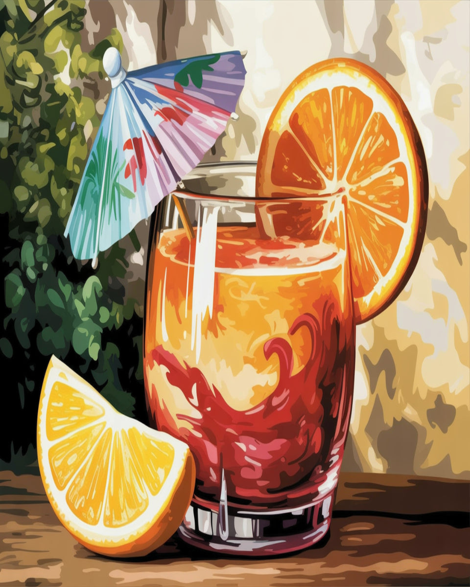 Sunset Citrus Splash