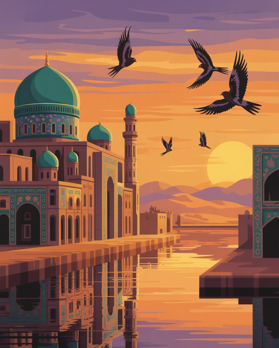 Sunset Mosque
