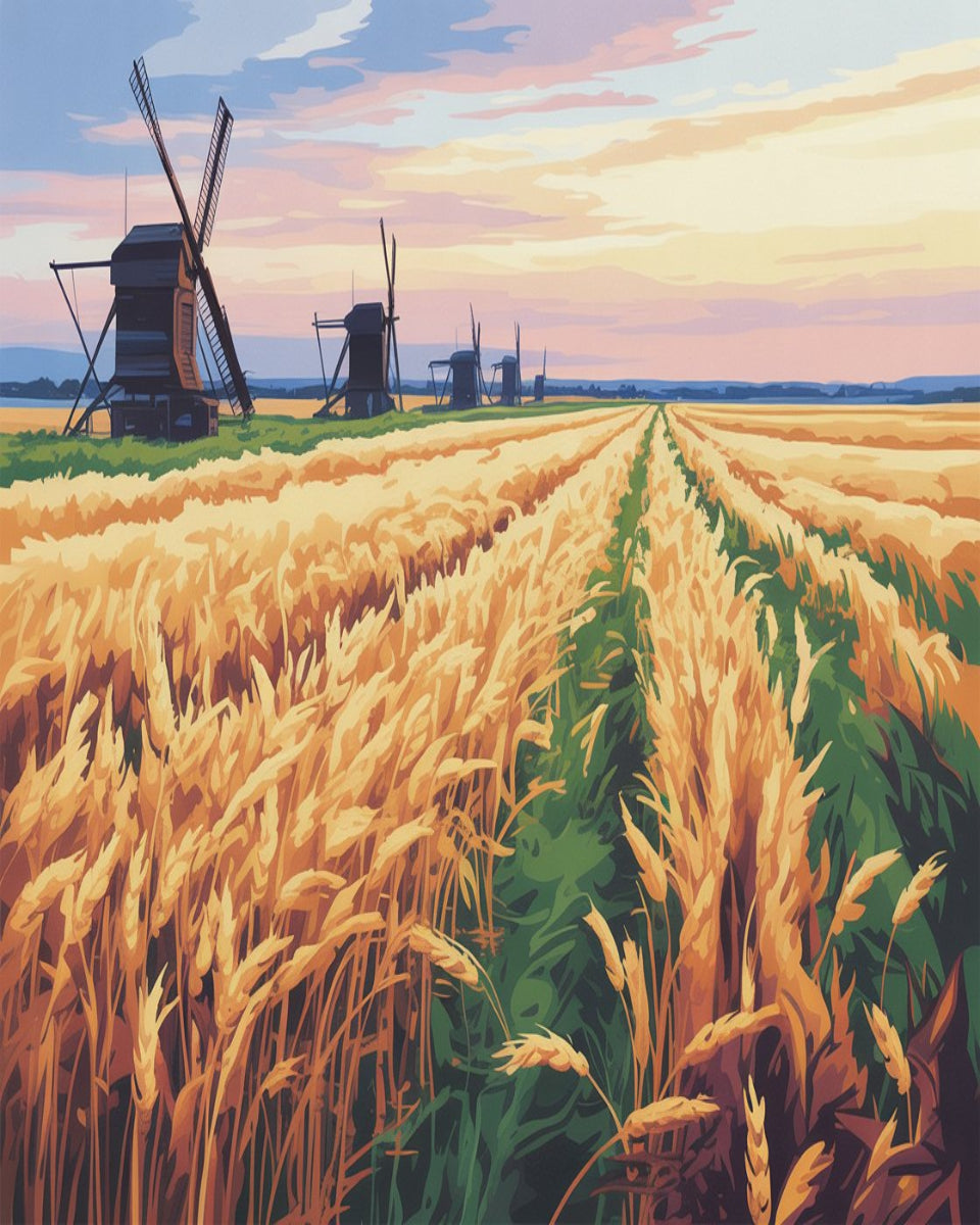 Wheatfield Windmills