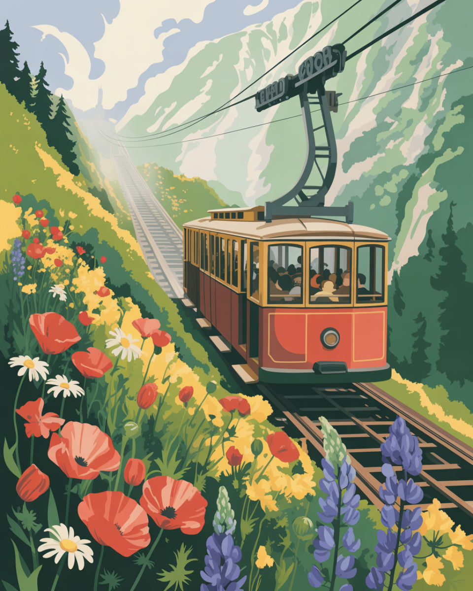 Wildflower Mist Tram