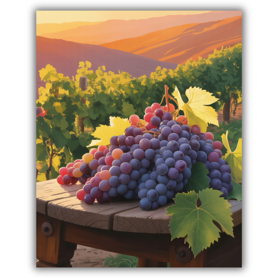 Sunset Grapes