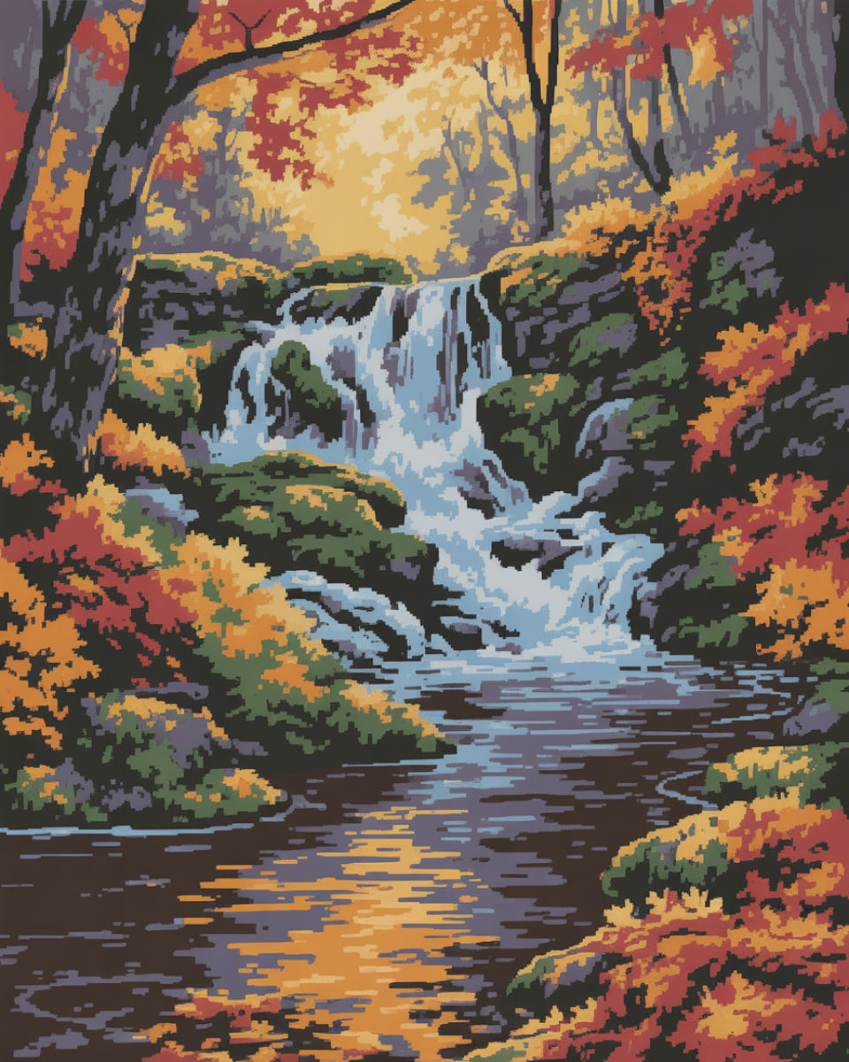 Autumn Waterfall
