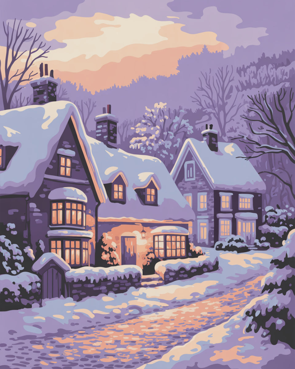 Snowy Village