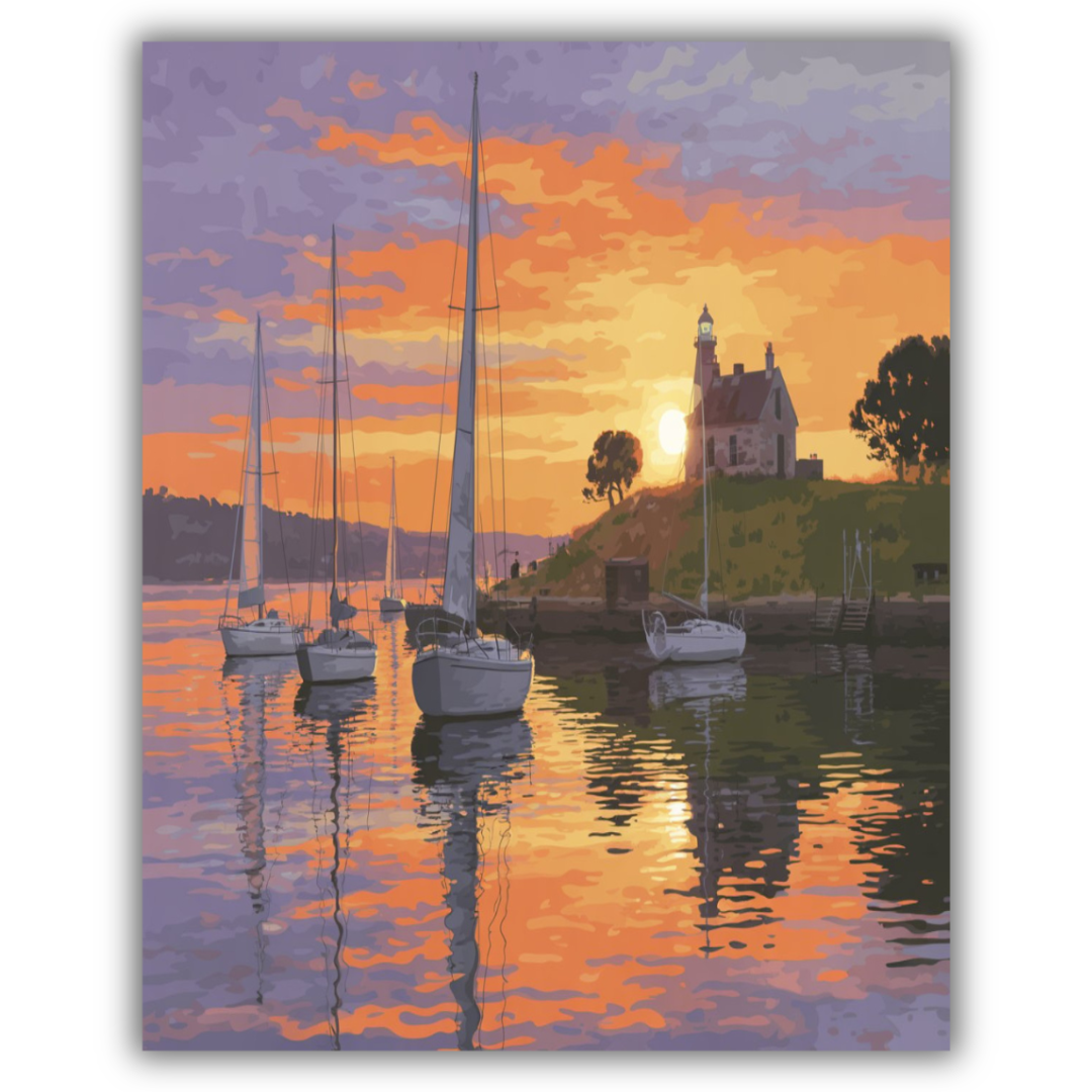 Harbor Sunset