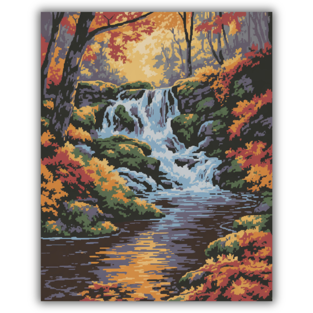 Autumn Waterfall
