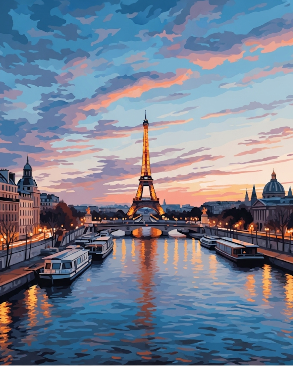 Sunset Seine