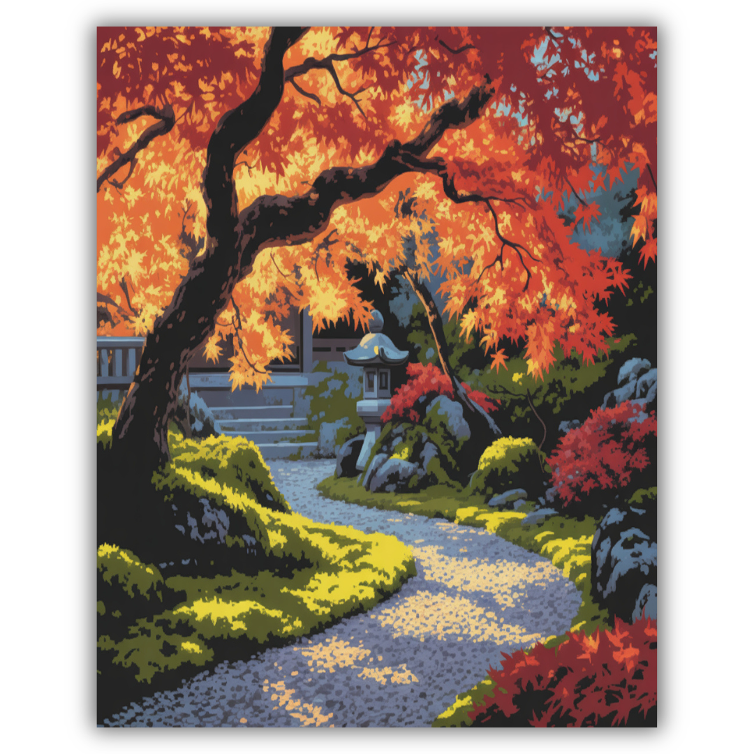 Crimson Maple Garden