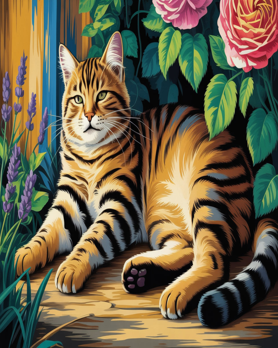 Garden Tiger Cat