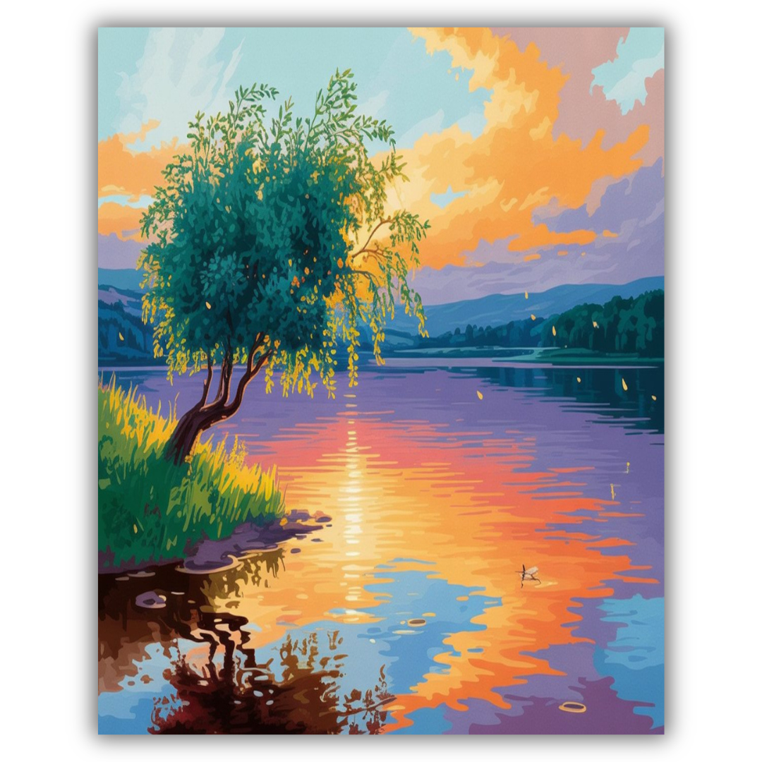 Golden Lake Dusk