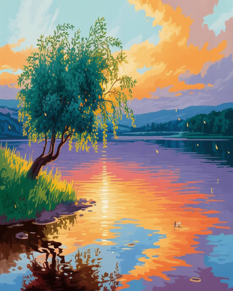 Golden Lake Dusk