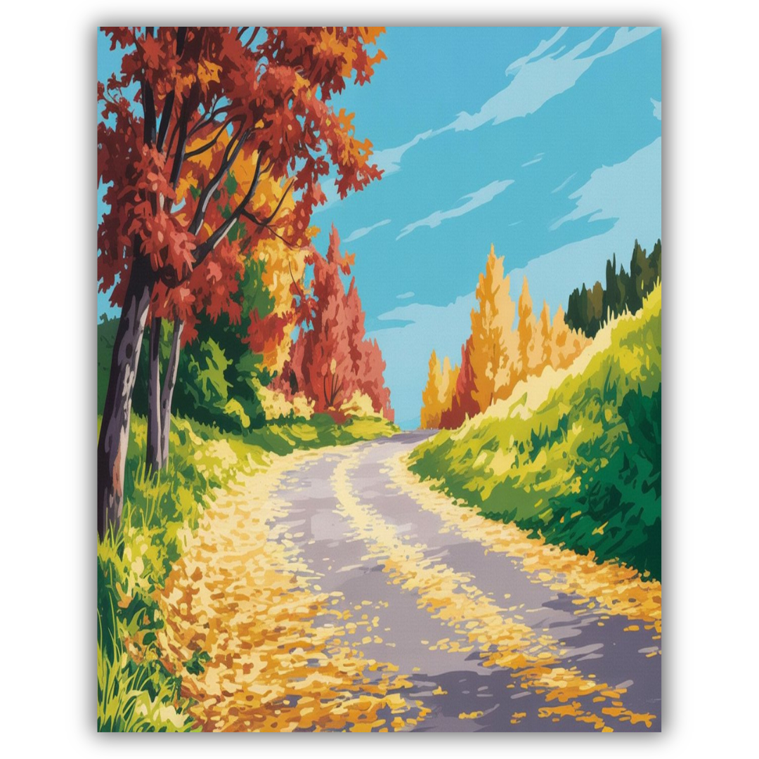 Golden Leaf Path
