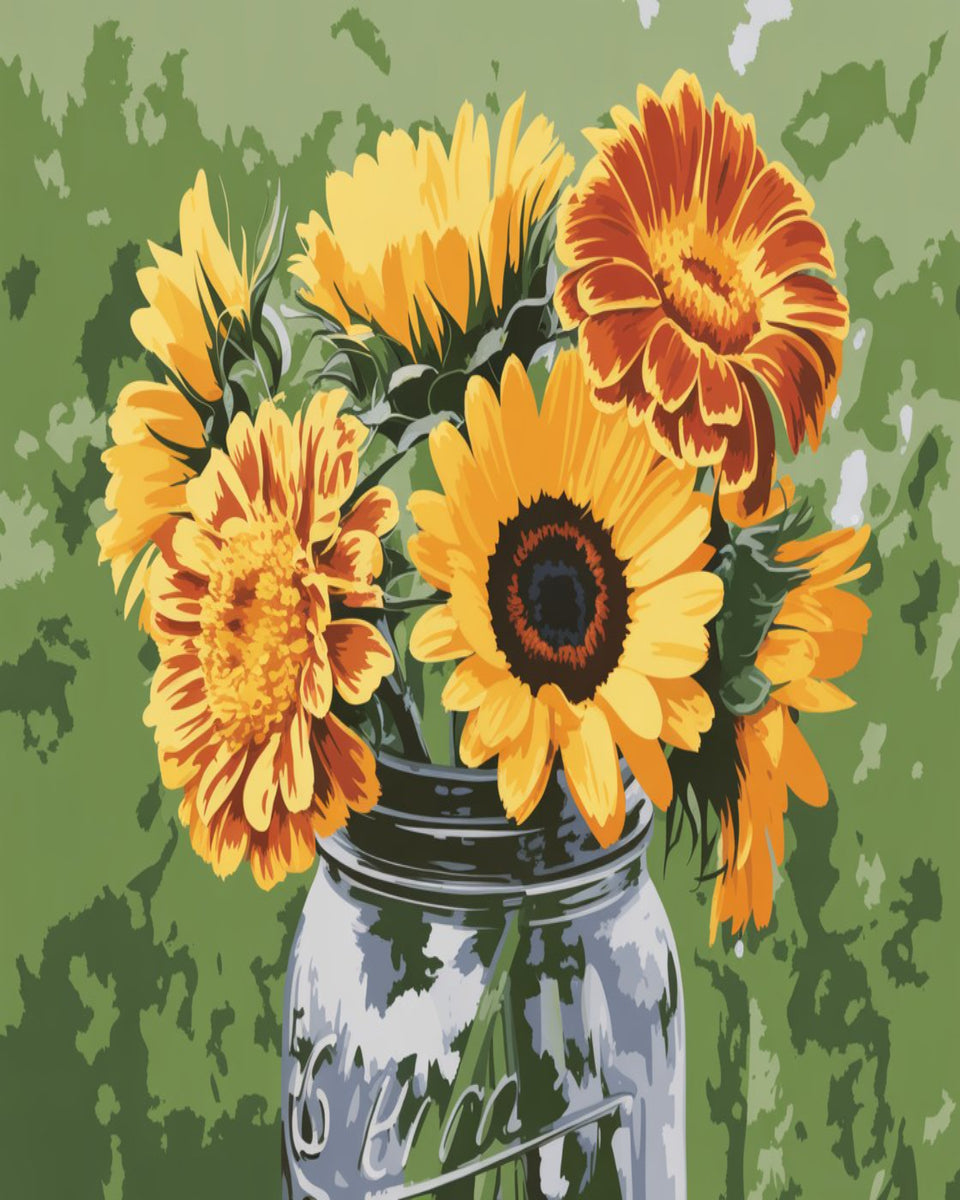 Golden Sunburst Bouquet