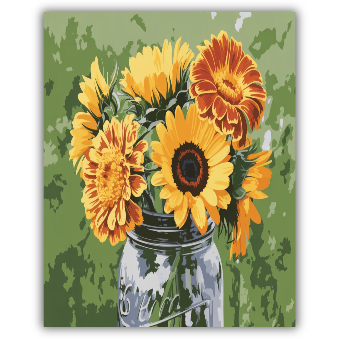 Golden Sunburst Bouquet