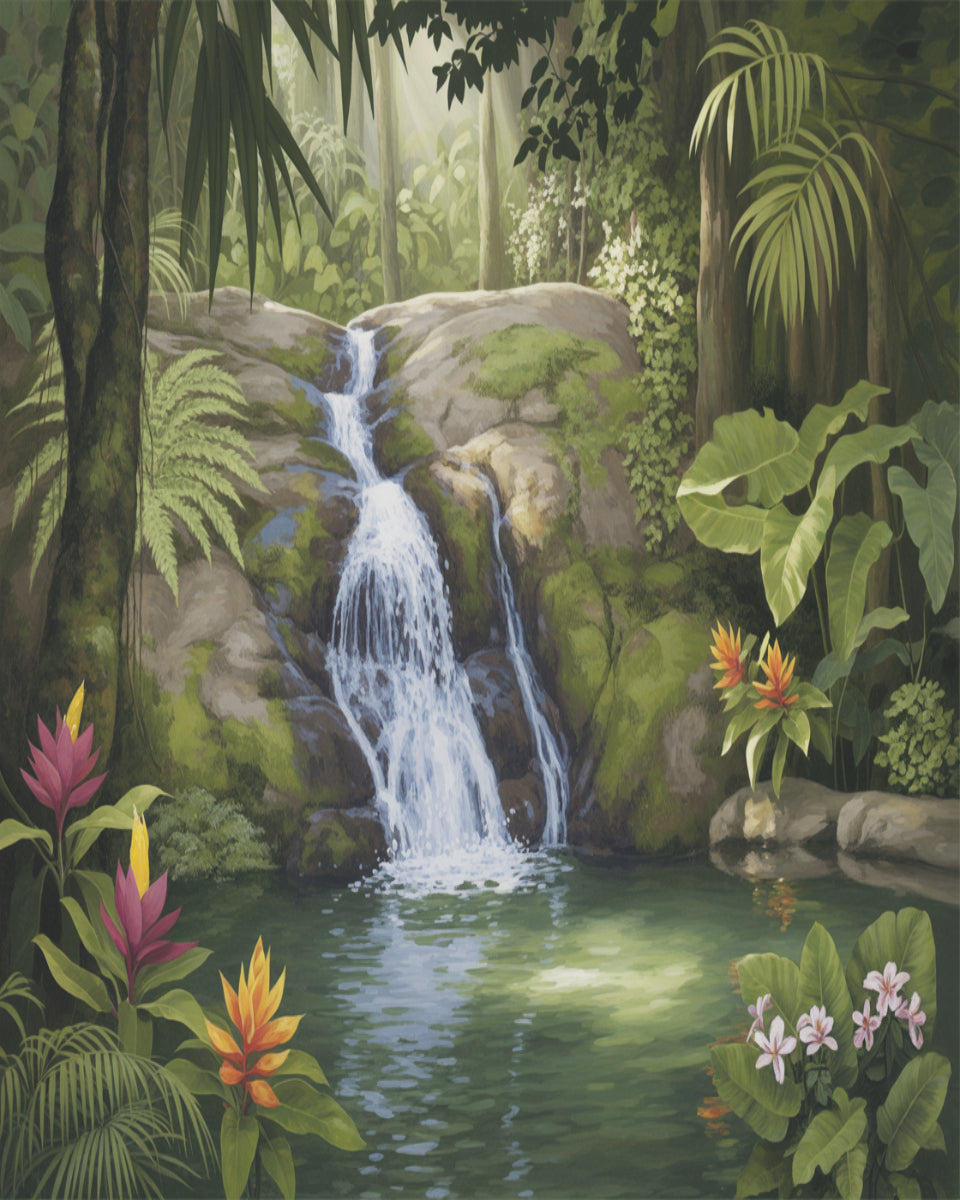 Jungle Falls Escape
