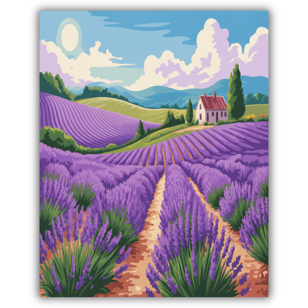 Lavender Field Escape