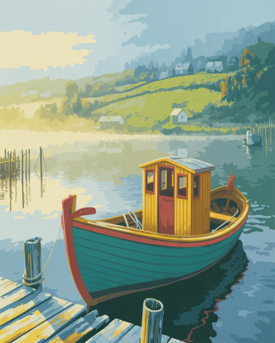 Misty Lake