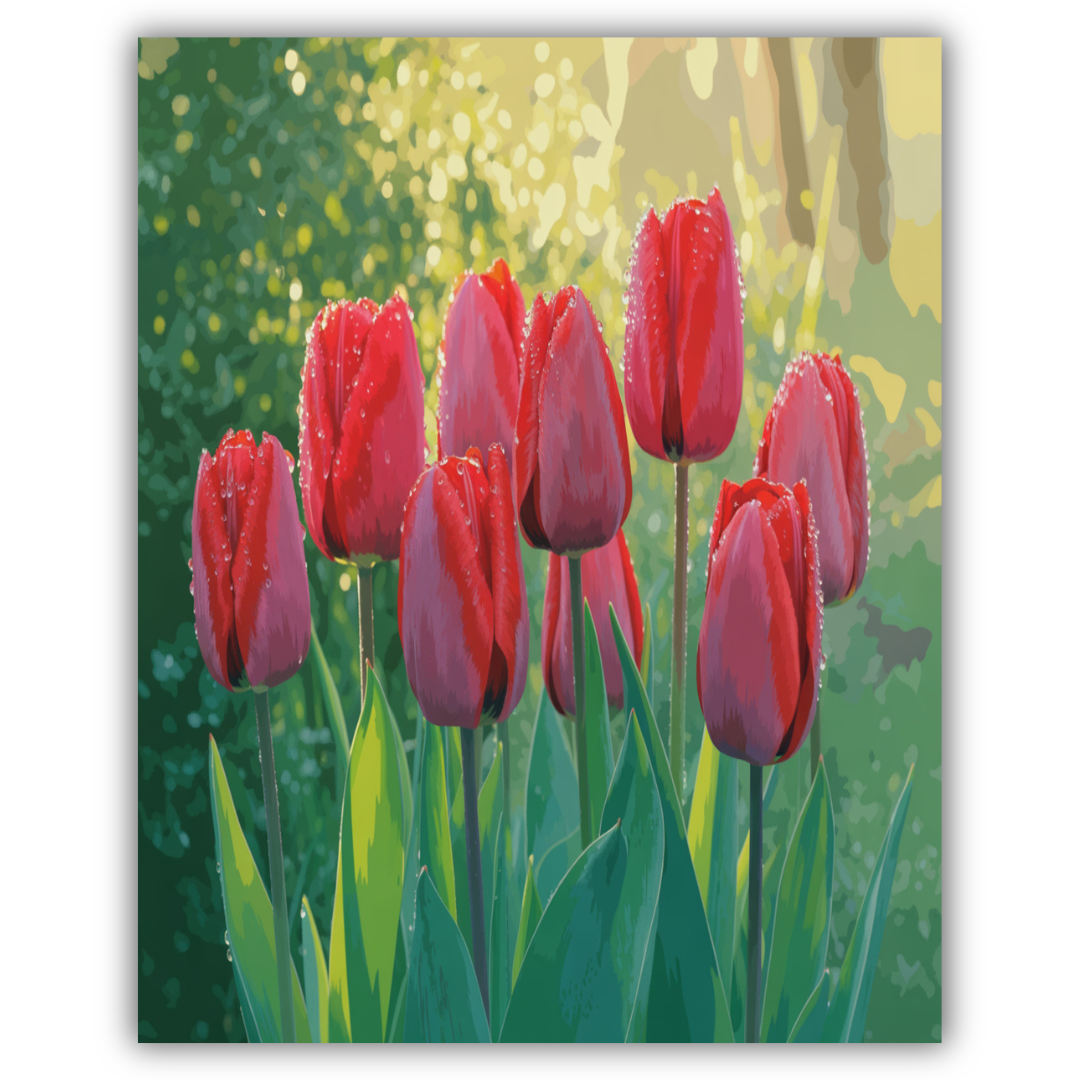 Morning Tulip Dew