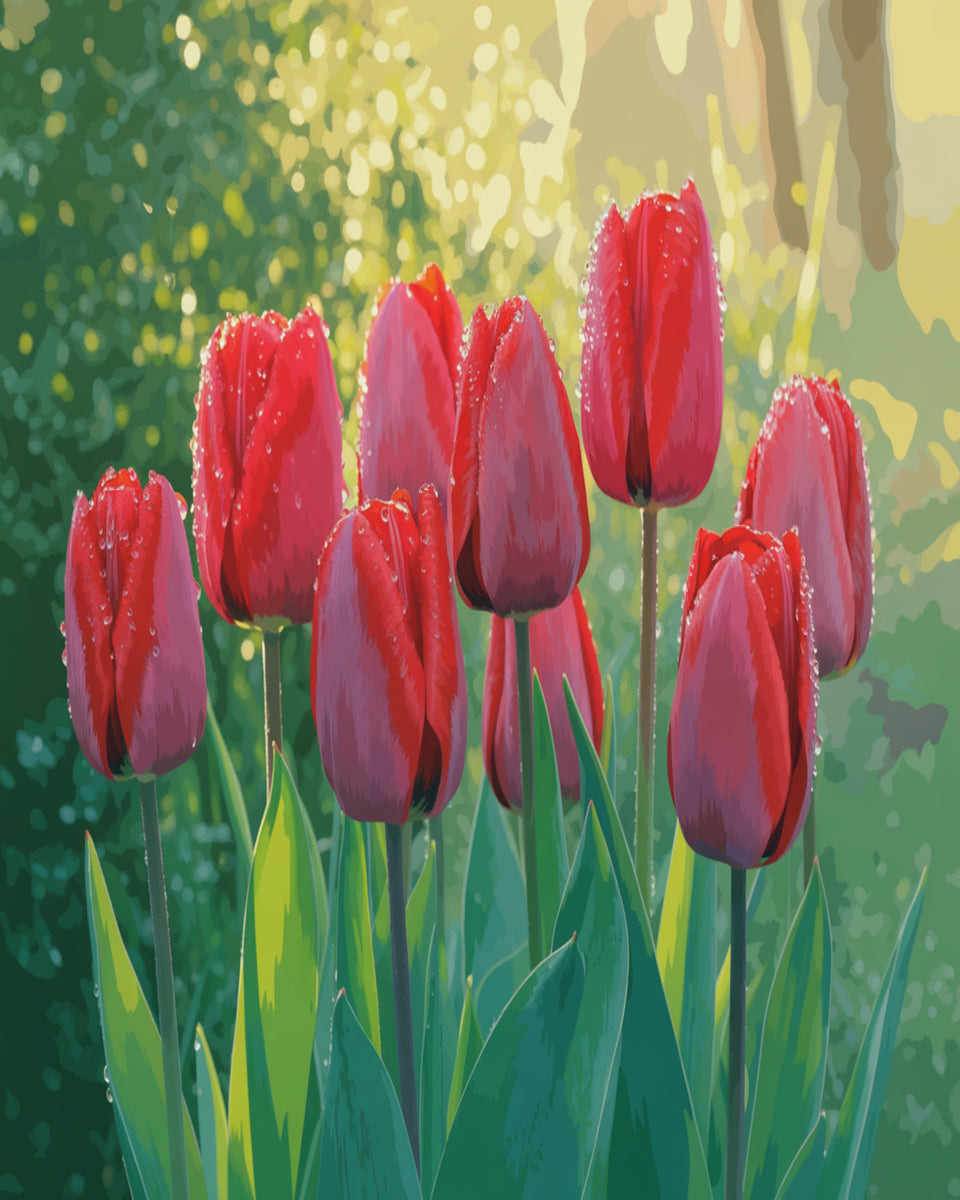 Morning Tulip Dew