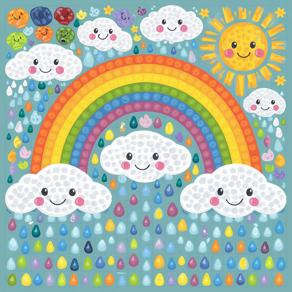 Raindrop Rainbow Joy