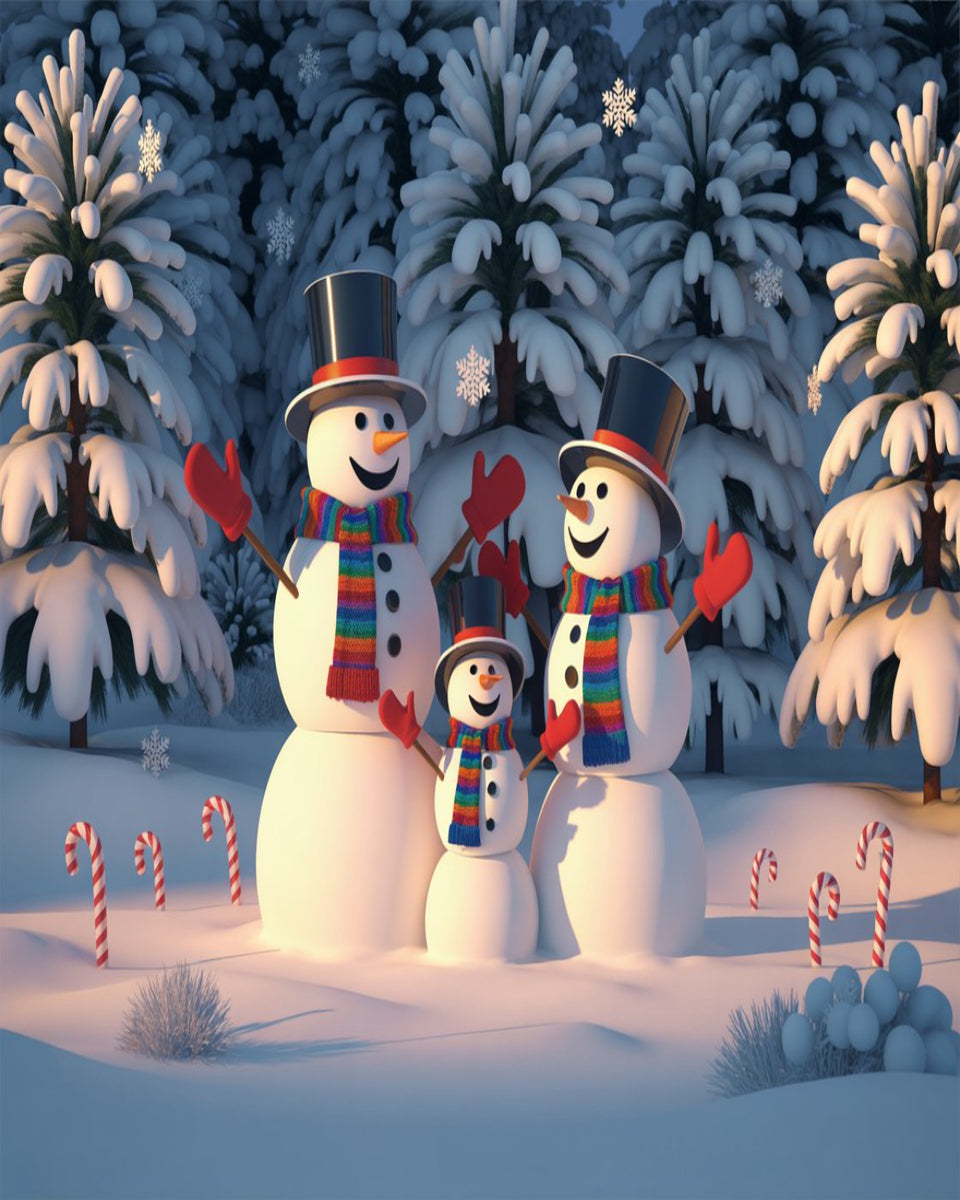 Snowman Family Fun