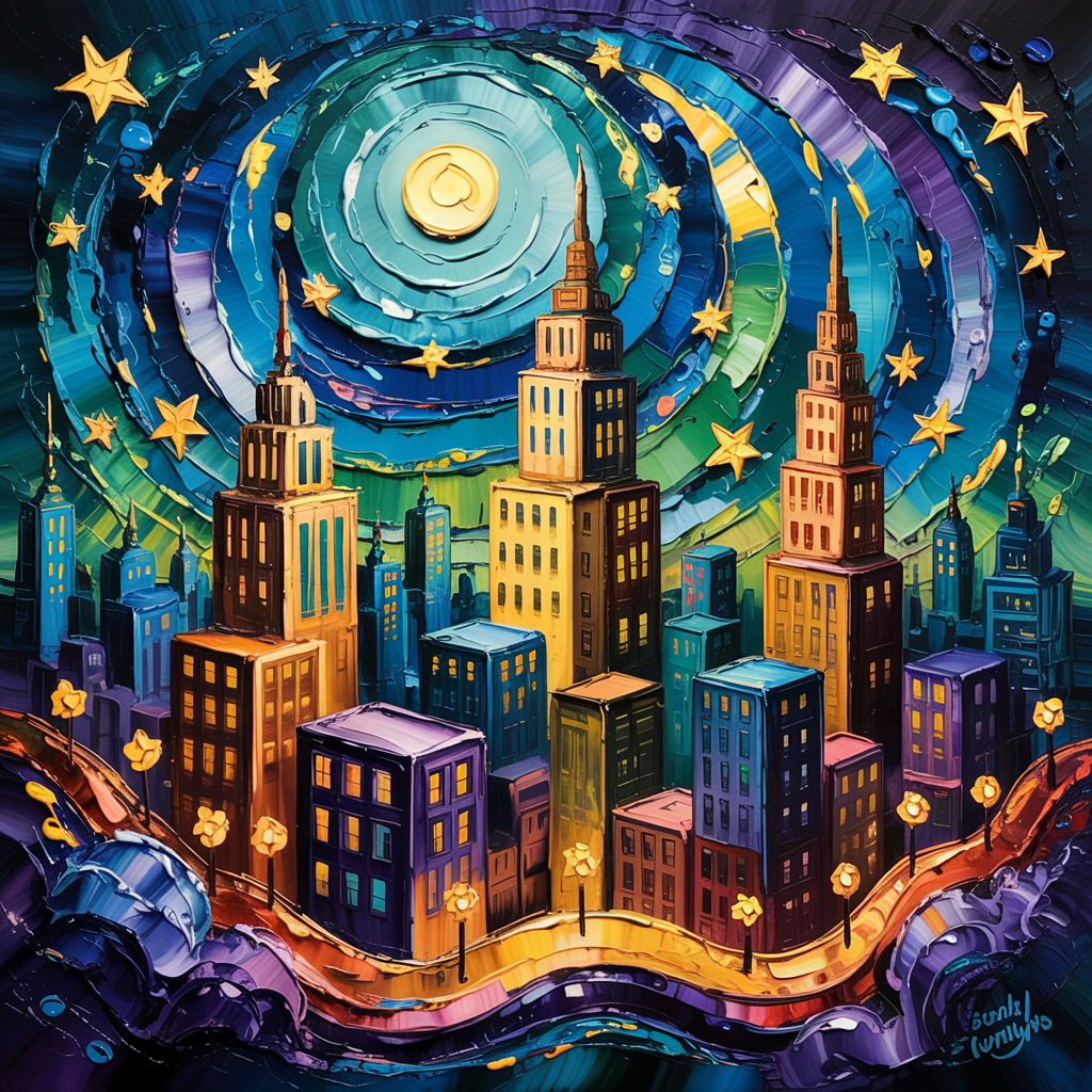 Starlit Metropolis