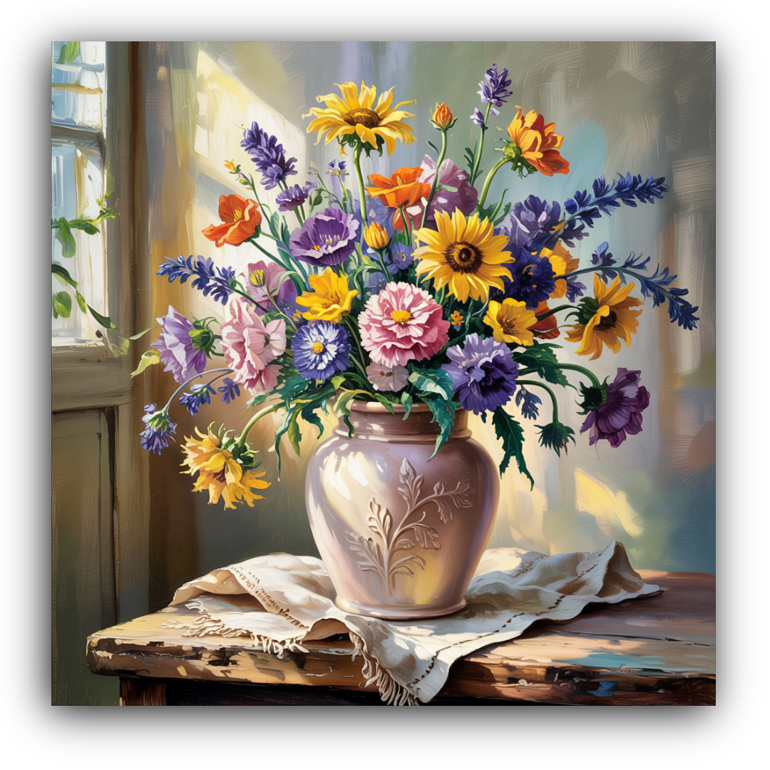 Sun-Kissed Meadow Blooms