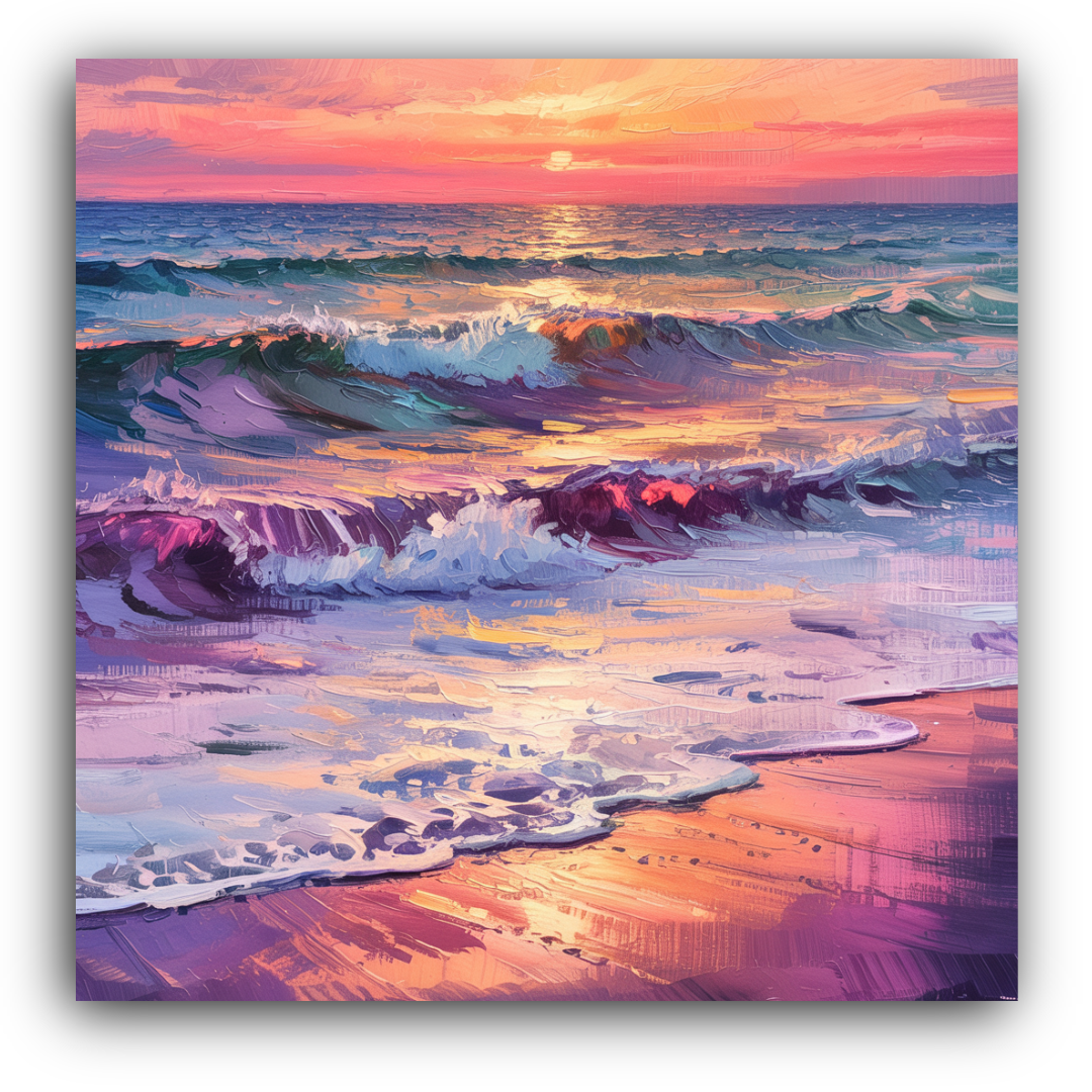 Sunset Symphony Shore
