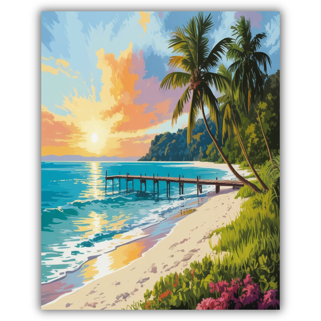 Tropical Shoreline Bliss