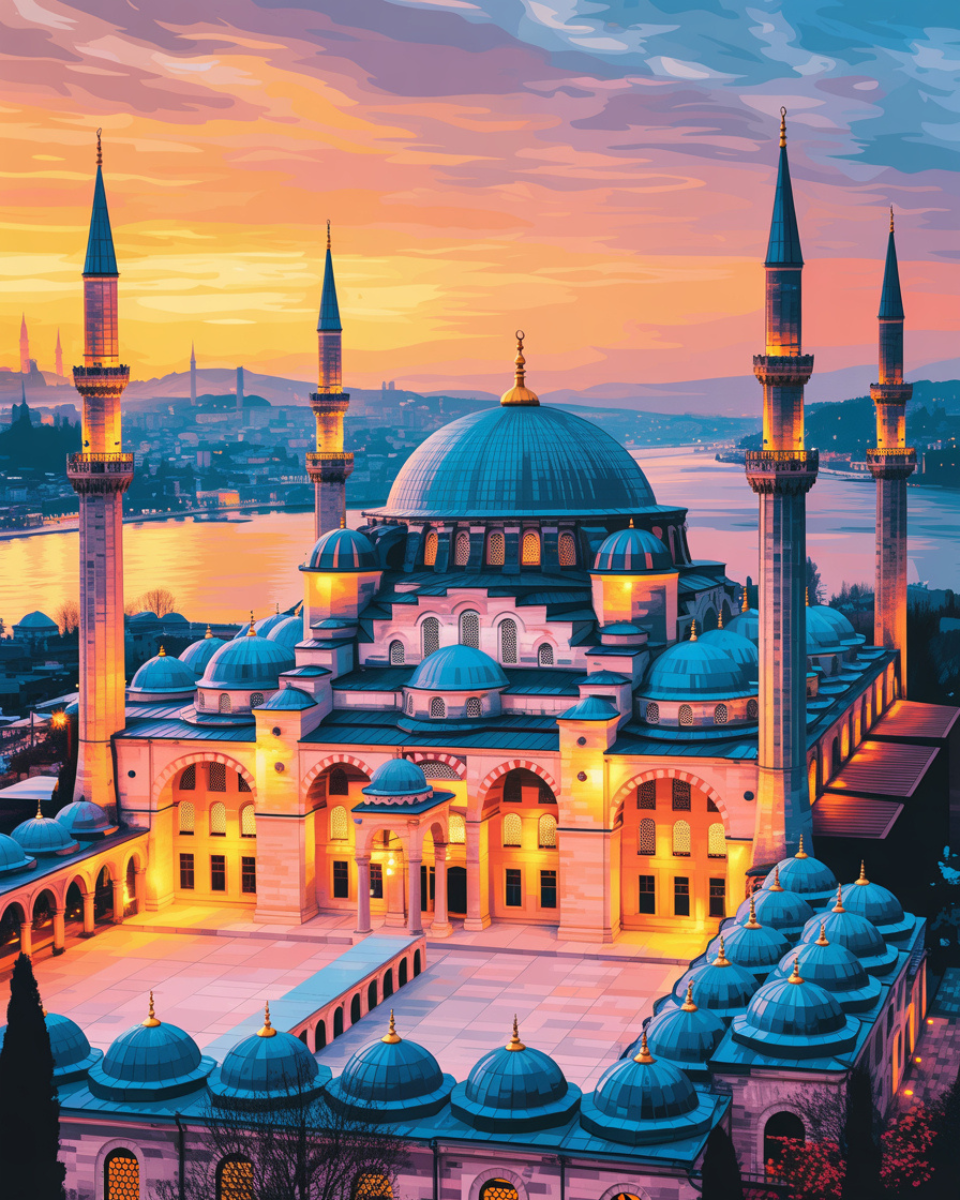 Sunset Minarets