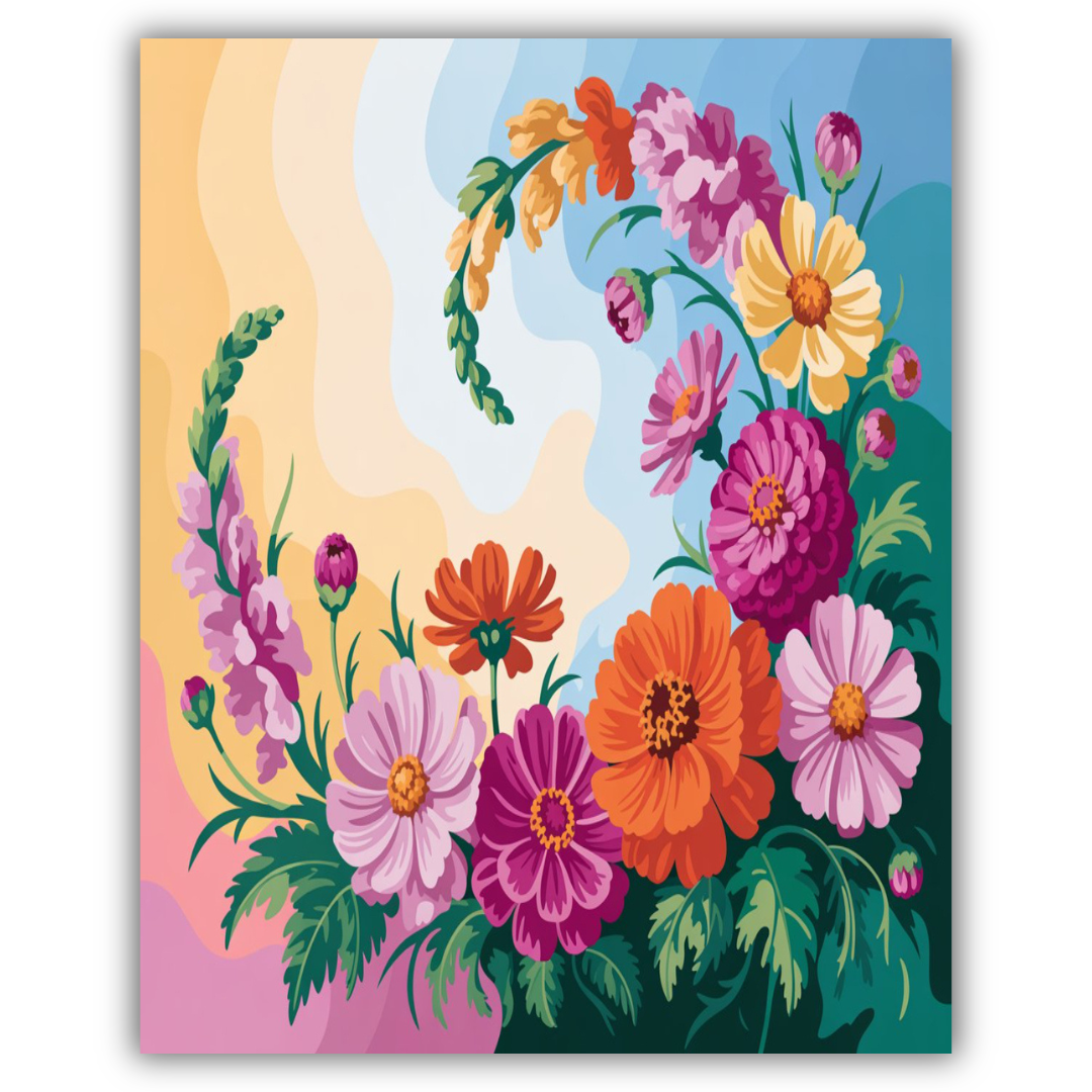 Whimsical Bloom Dance